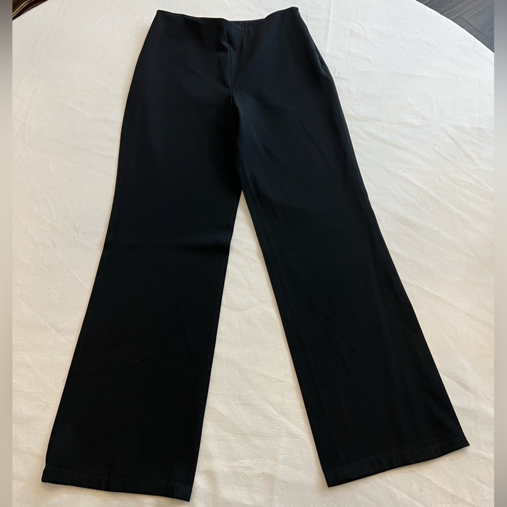 GUNEX Made In Italy Women’s Pull-On Pants, Side Waist Zip Closure, Size 8